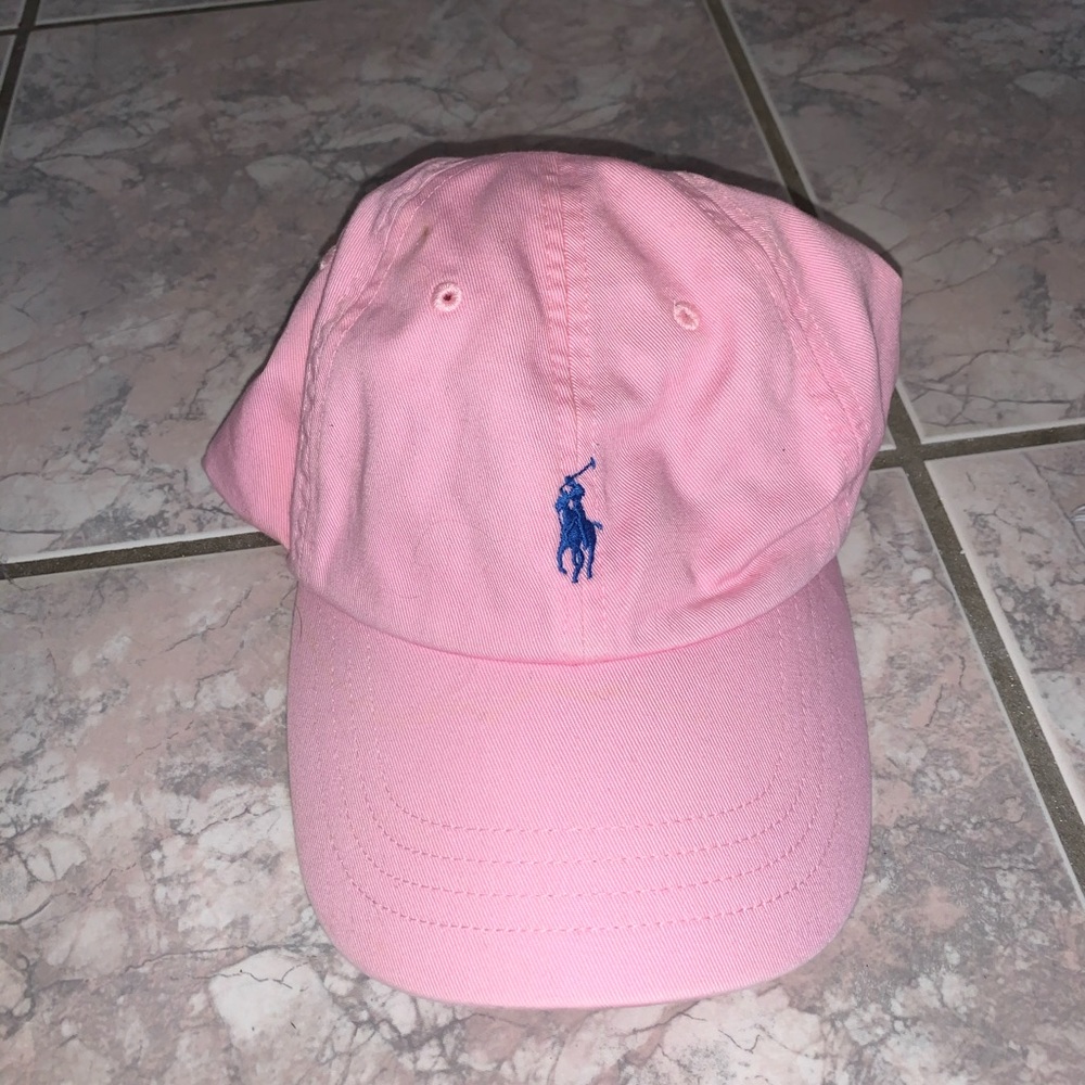 Pink Polo Ralph Lauren Hat